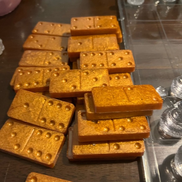 Custom Handmade complete Dominos Set (28 pieces) - Picture 3 of 8